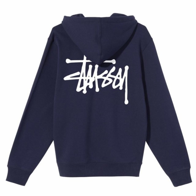 STUSSY BASIC STUSSY ZIP HOOD ステューシー スウェット パーカー